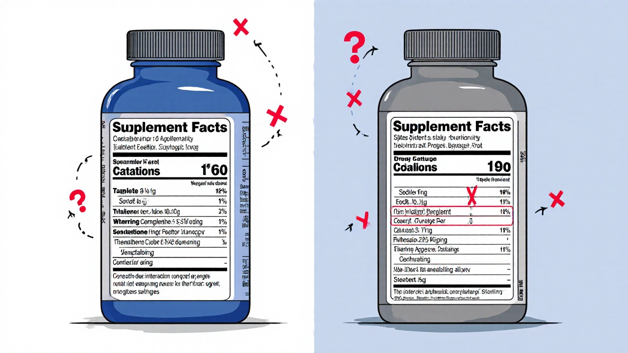 OTC Vitamins and Supplements: What the Drug Facts Label Doesn't Tell You