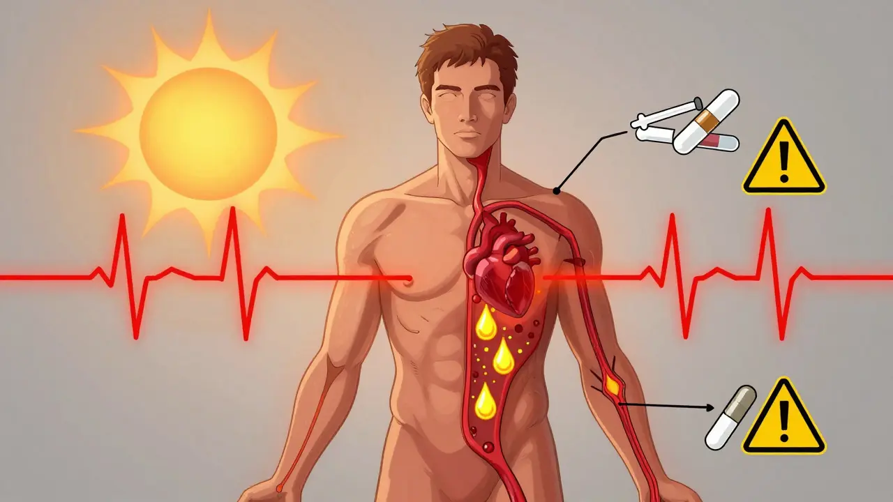 How to Manage Overdose Risk During Heatwaves and Illness