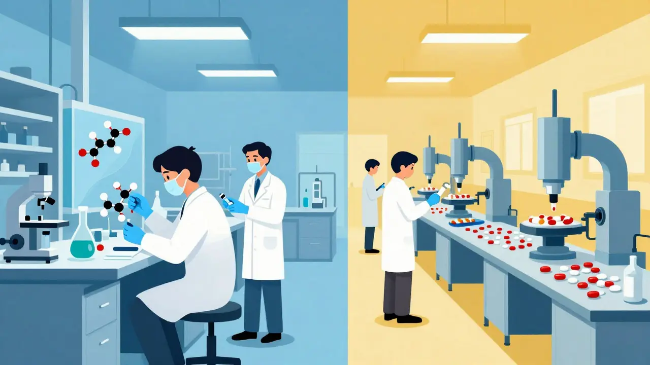 Generic vs Brand Drug Labor Costs: Why Generics Are Cheaper to Make