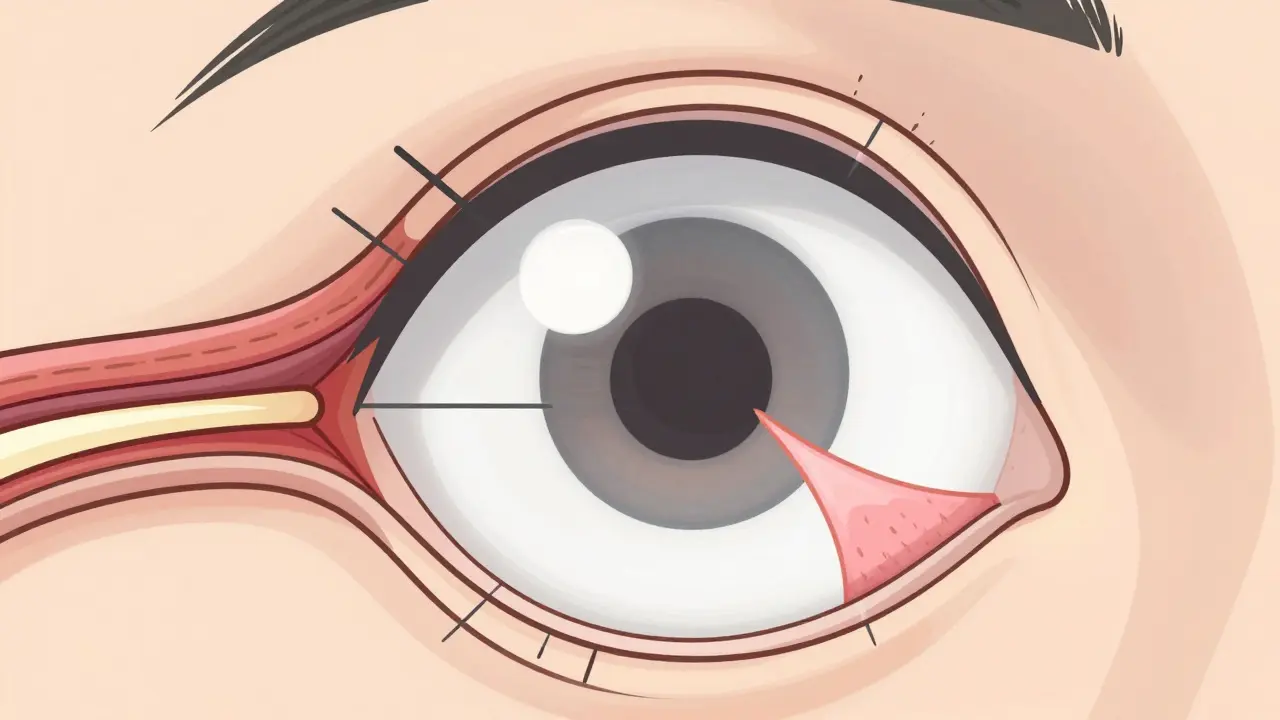 Pterygium: Sun Exposure Growth and Surgical Options