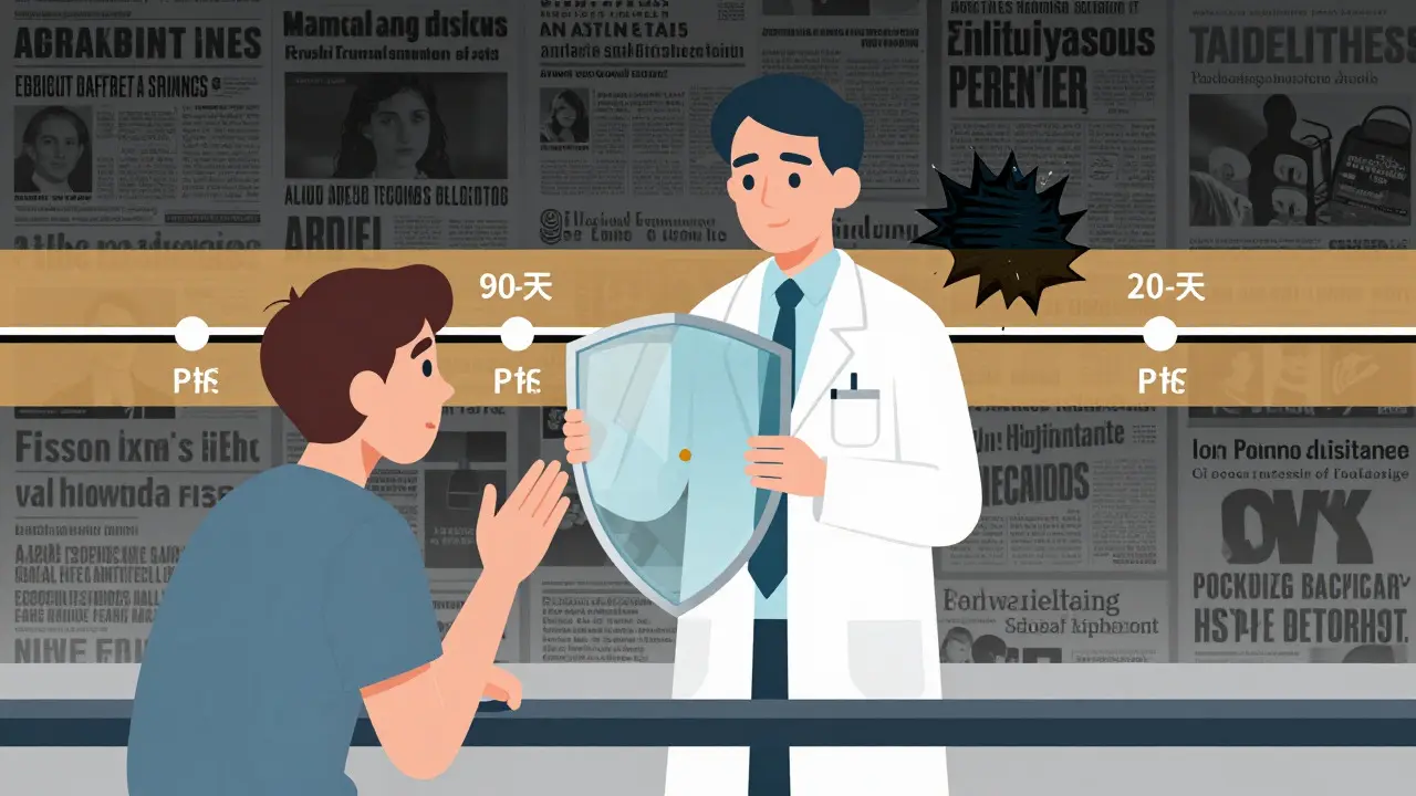 Healthcare provider shielding patient from negative media influence